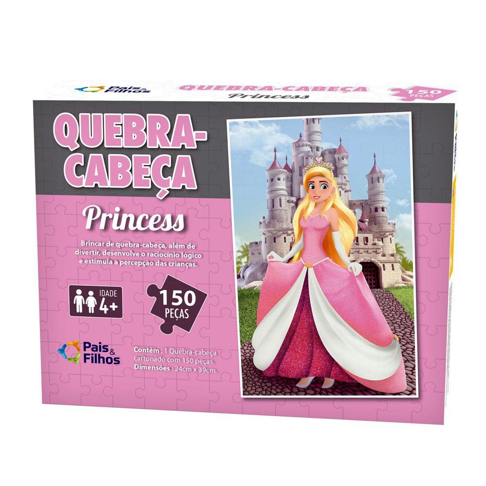 Quebra-cabeça Princess 150 Peças - Pais E Filhos