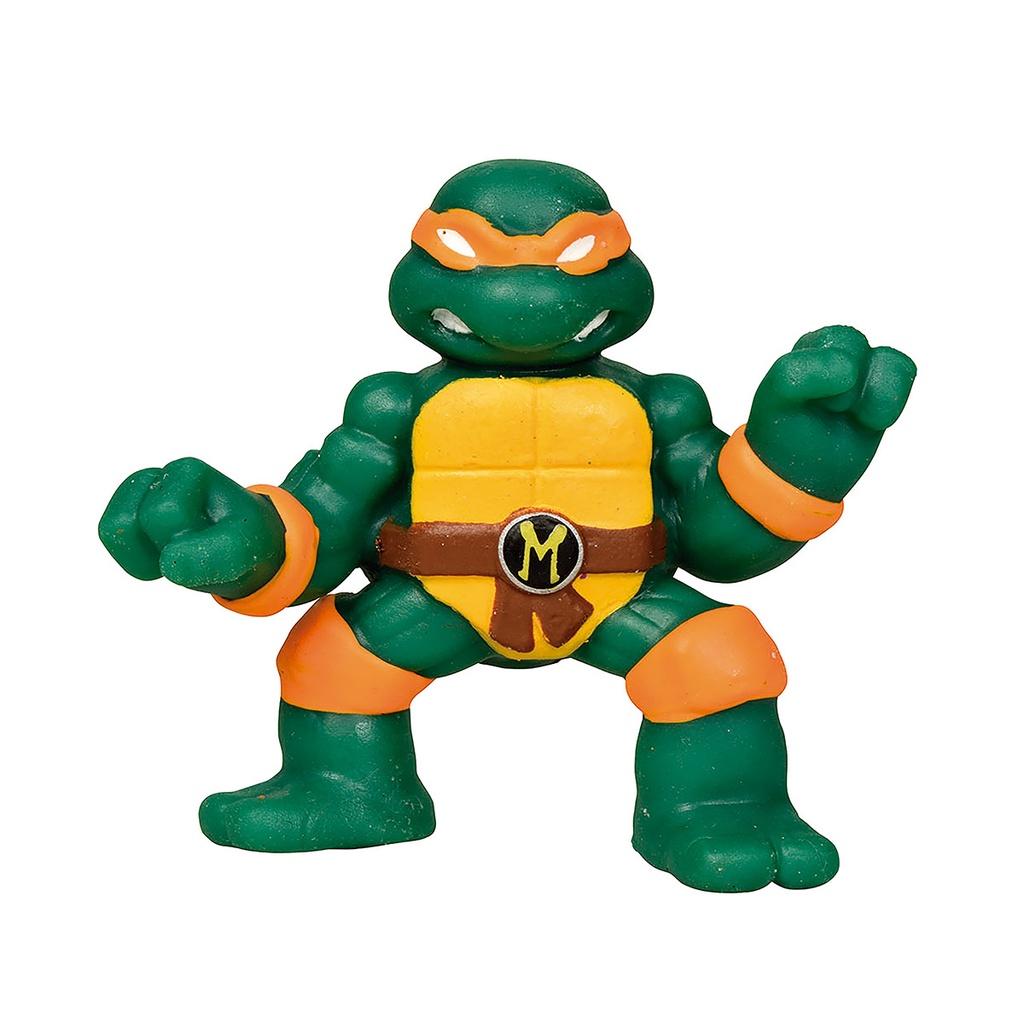 As Tartarugas Ninja - Mini Boneco Elástico Michelangelo 6cm