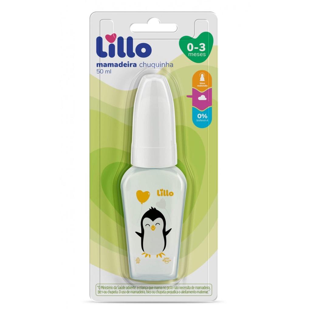 Mamadeira Chuquinha Primeiros Passos 50ml Neutro - Lillo