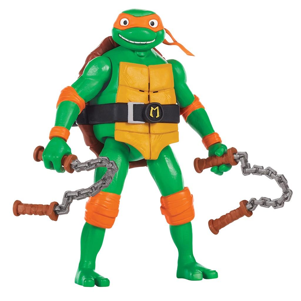 As Tartarugas Ninja - Boneco Deluxe Michelangelo De 14cm