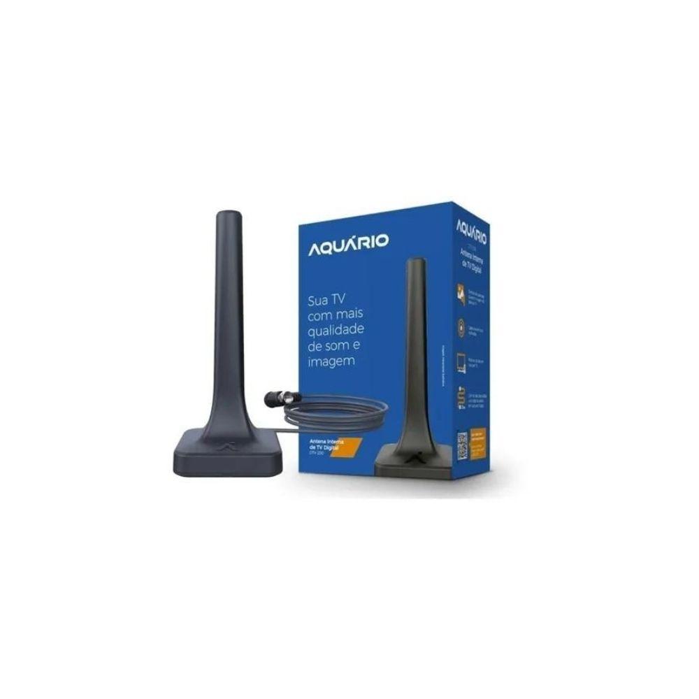 Antena Digital Aquario Dtv-200 Interna Com Cabo 2.5M Hdtv 4K