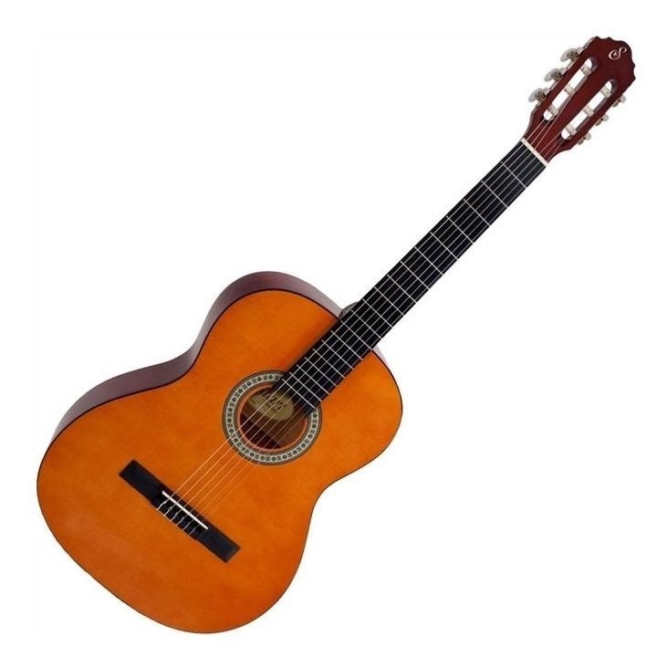 Violao Eletrico Giannini Nylon Start N14 Natural Capa