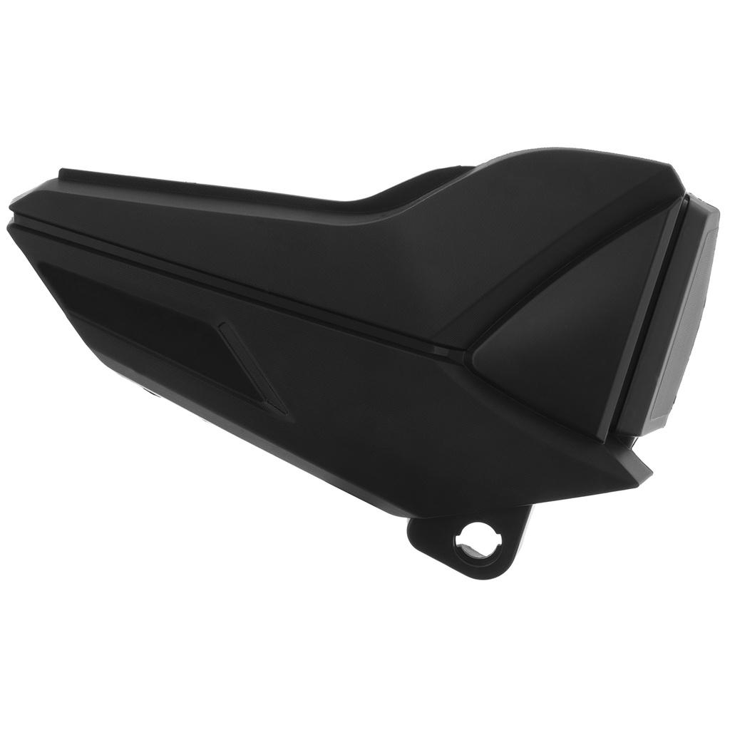 Par Tampa Lateral Yamaha Fazer 150 2014 Carenagem Preta Peças Acessórios De Moto Cromo Forte