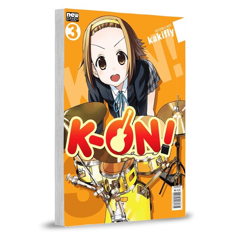 Mangá - K-on - 03 - Novo/lacrado