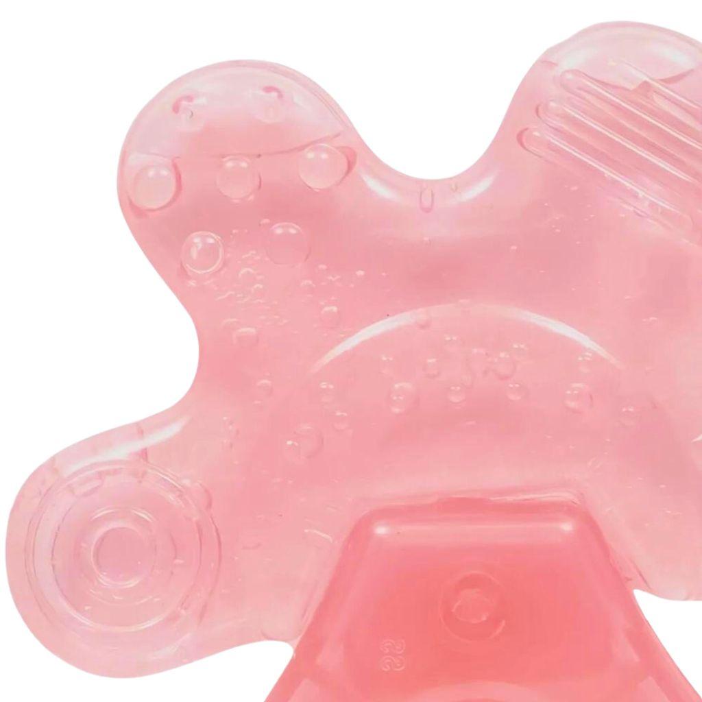 Mordedor Com Água De 3 Meses Texturizado Rosa 5820 - Buba