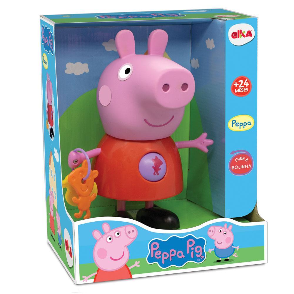Boneco Peppa Com Atividades Peppa Pig - Elka