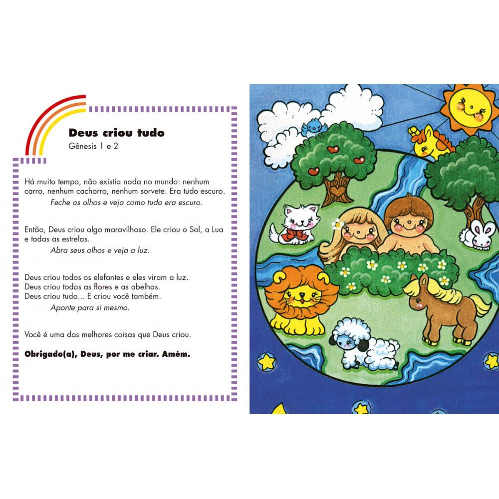 Livro Capa Dura Bíblia Do Bebê - Histórias Bíblicas