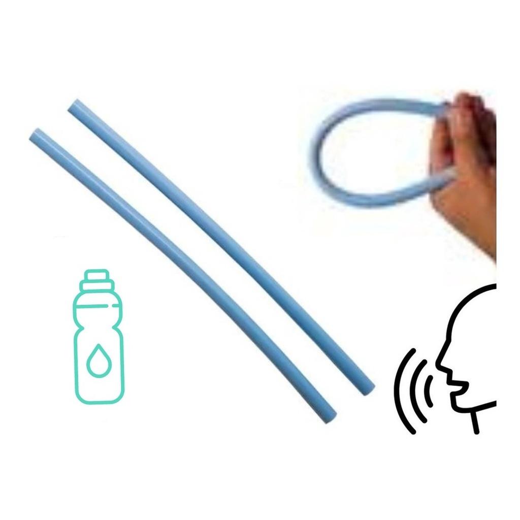 Tubo Ressonância Lax Vox Exercícios Vocal Silicone 35cm C/nf