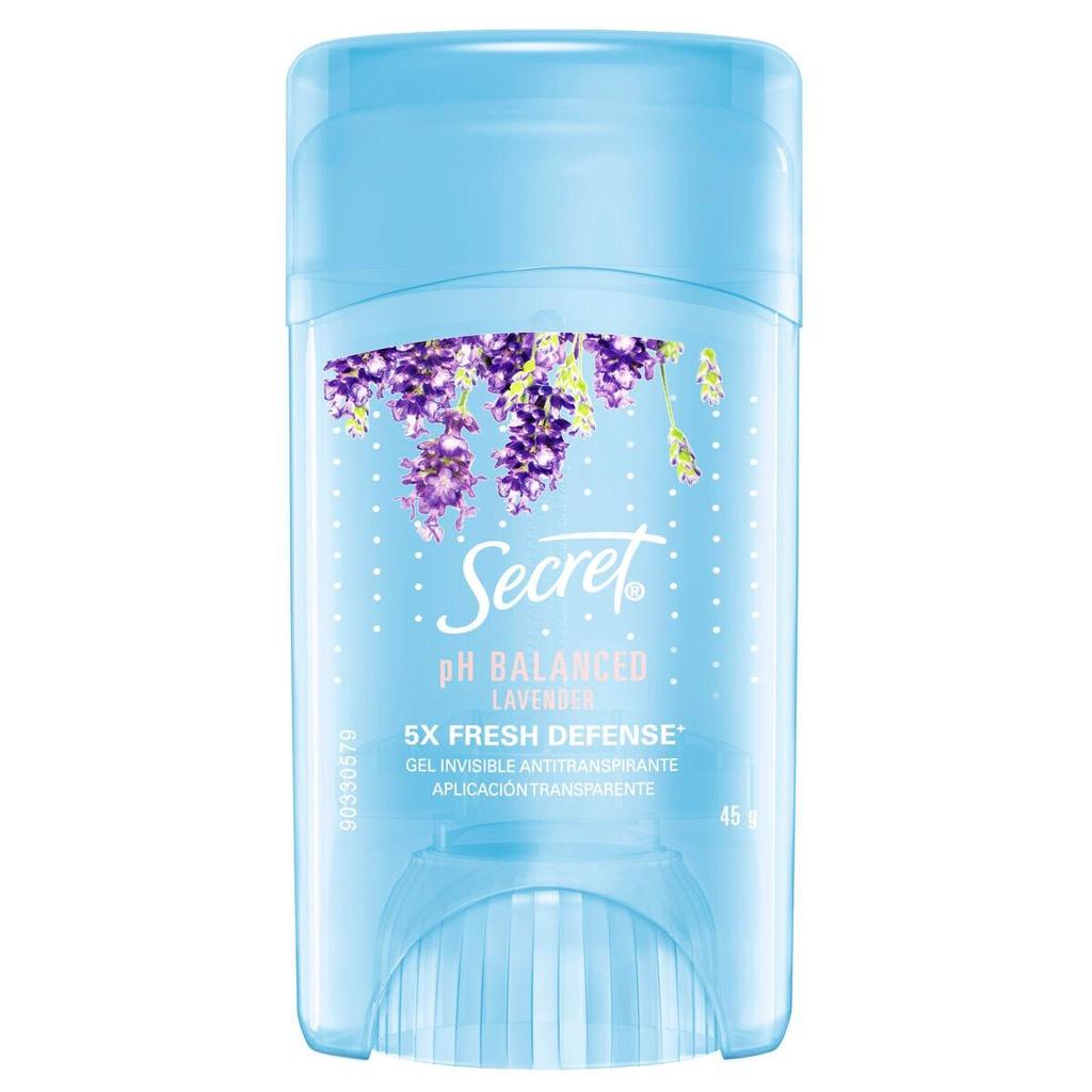 Kit 2 Desodorantes Em Gel Secret Lavanda 45g