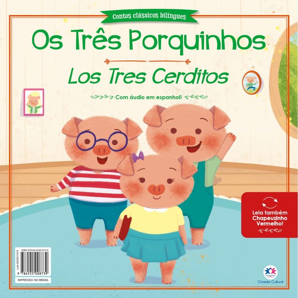 Livro Os Três Porquinhos E Chapeuzinho Vermelho