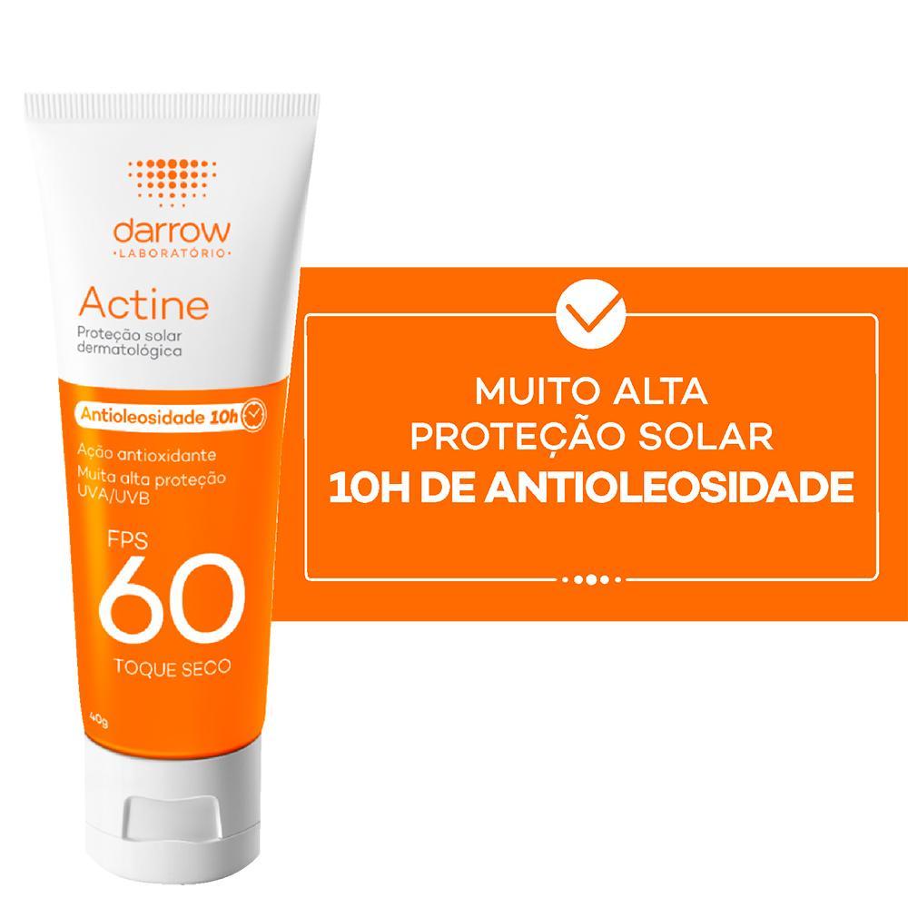 Darrow Actine Fps60 Protetor Solar Facial 40g