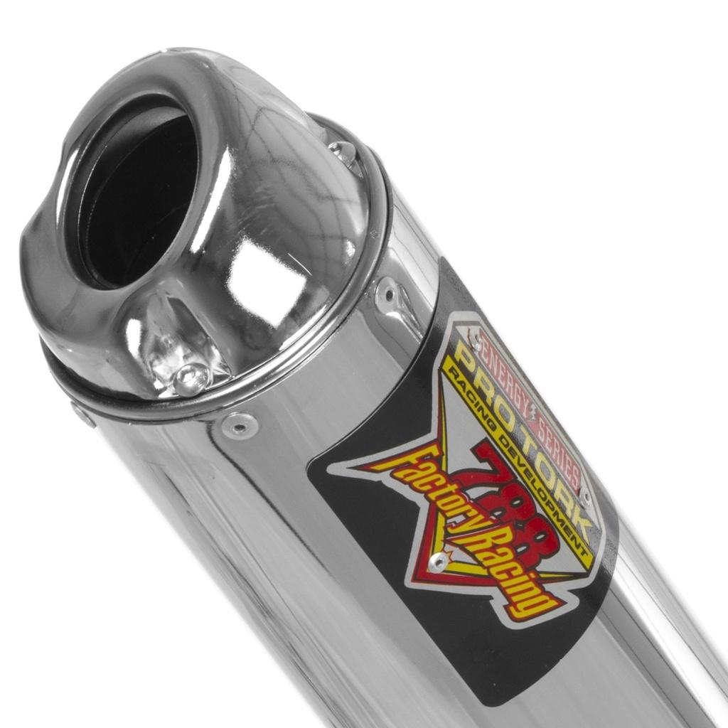 Ponteira Escapamento Escape PRO Tork 788 Aço Para Moto Nxr Bros 160 2015 2016 2017