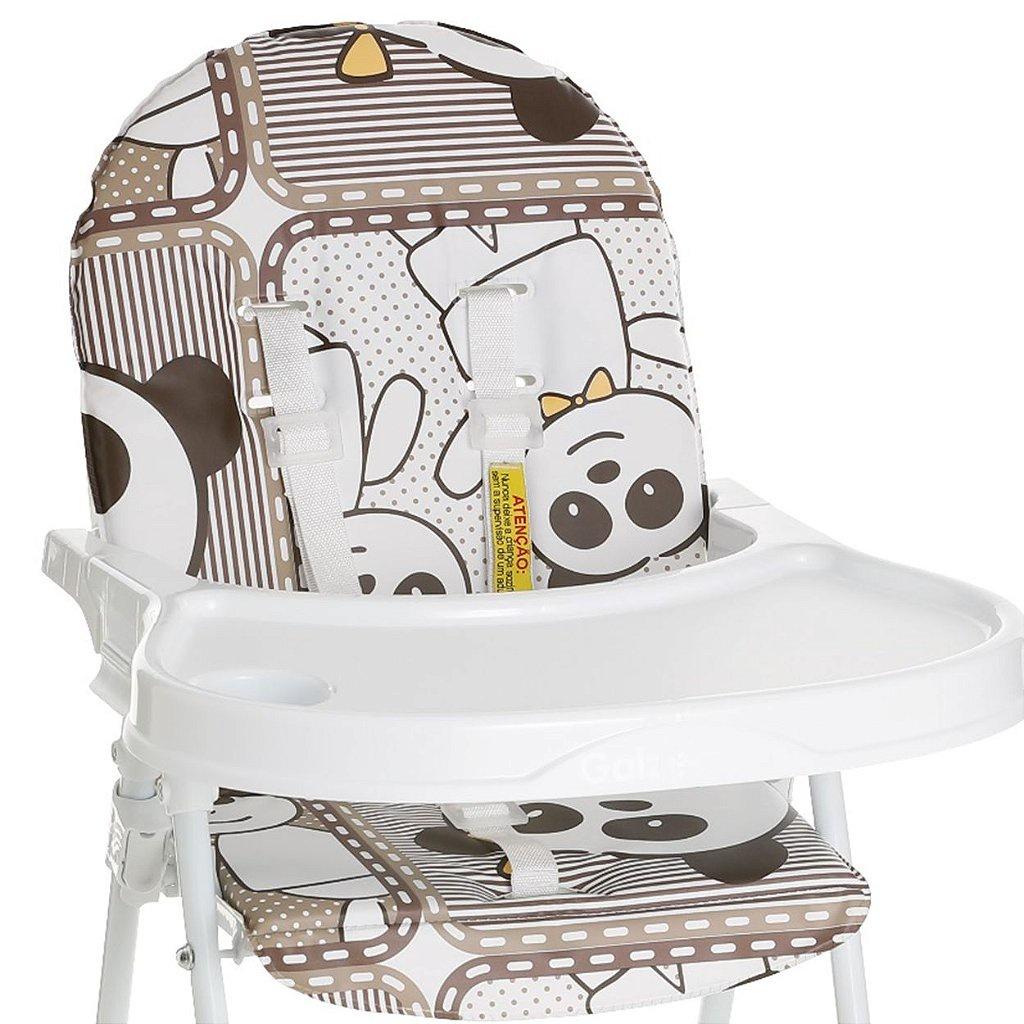Cadeirinha De Alimentação Galzerano Alta Nick Panda 6m 23kg