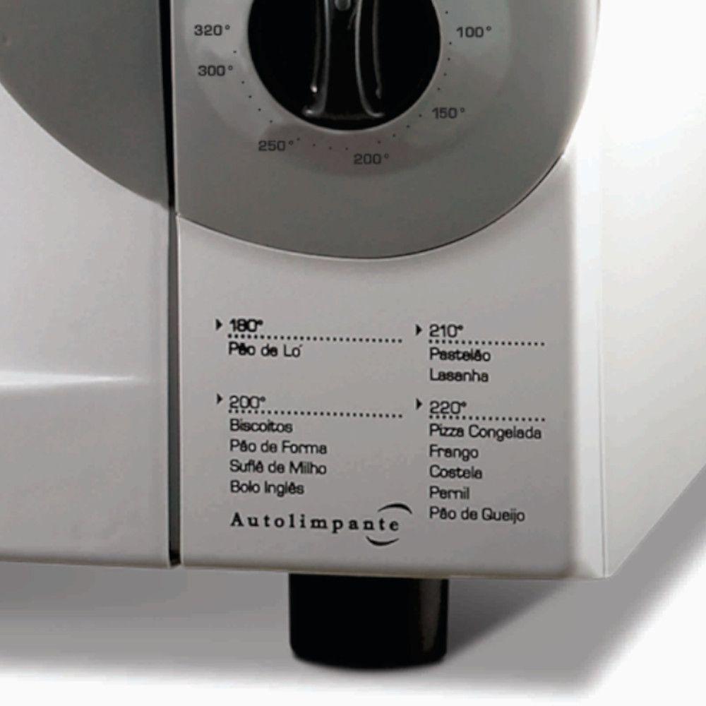 Forno Elétrico Bancada Fischer Grill 44L Timer Autolimpante
