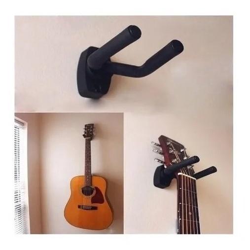 Suporte De Parede Violao Guitarra Musica Com Protecao 03 Un