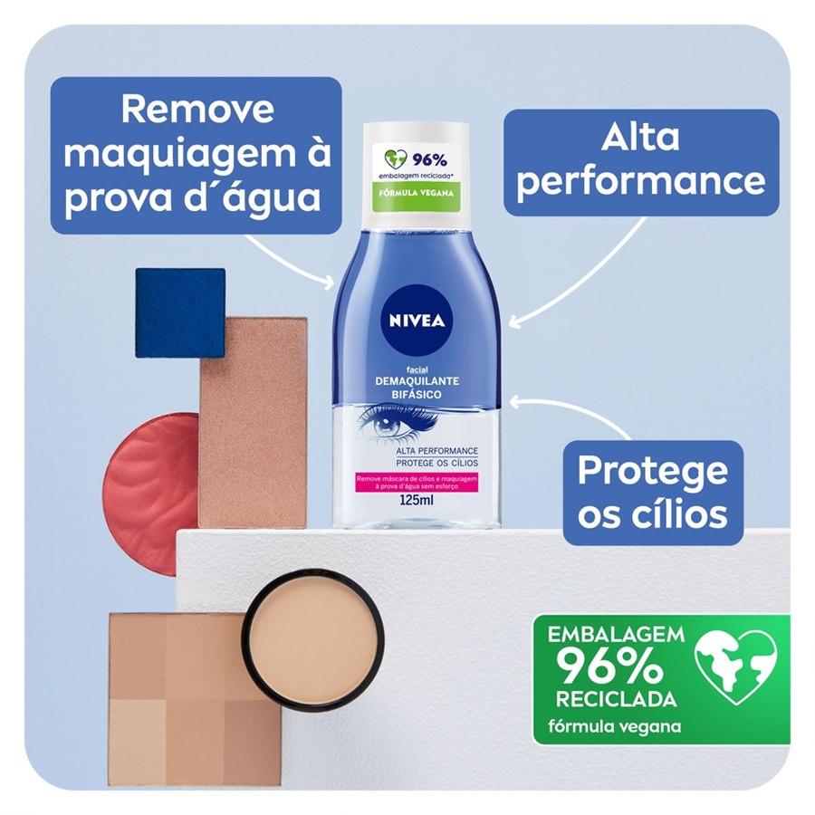 Demaquilante Bifásico Nivea 125ml