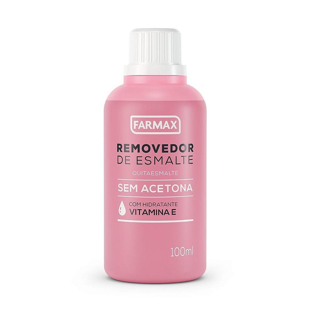 Removedor Sem Acetona 100ml Farmax