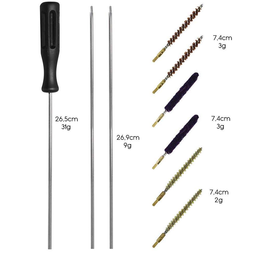 Kit Limpeza Nautika Cleaner Cal 4.5mm E 5.5mm