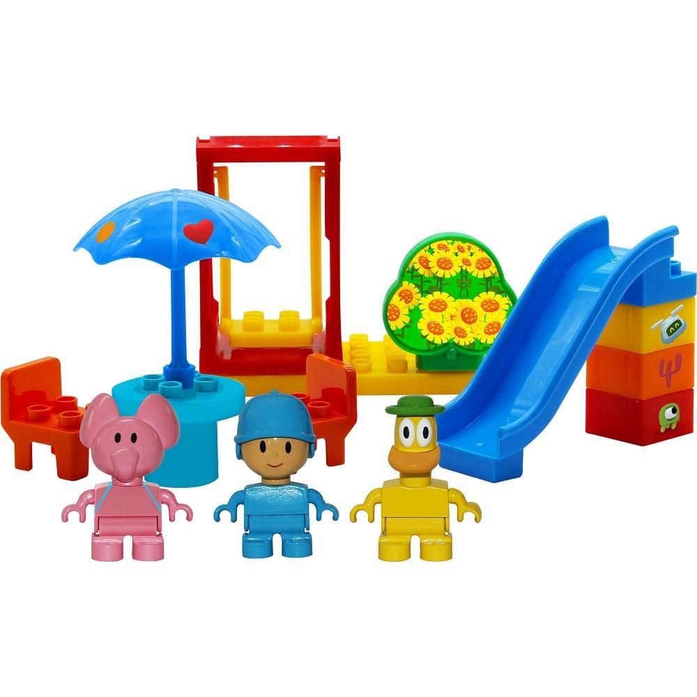Blocos Playset Aventuras Do Pocoyo - Monte Líbano