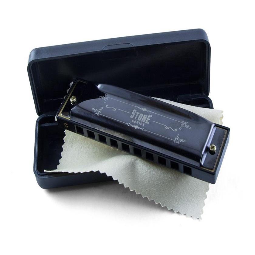 Gaita De Boca Diatonica Orleans Stone Afinacao Em Sol (G)