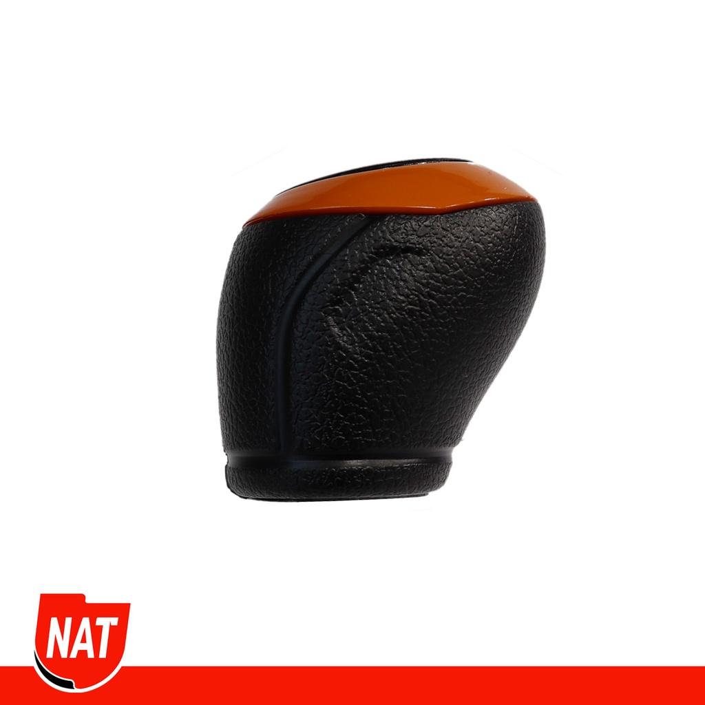 Manopla De Câmbio Chevrolet Onix 2013 Até 2019 - Aro Laranja