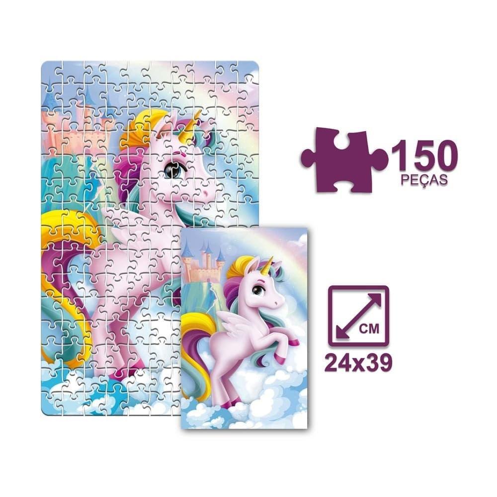 Quebra Cabeça Rainbow 150 Peças - Pais E Filhos