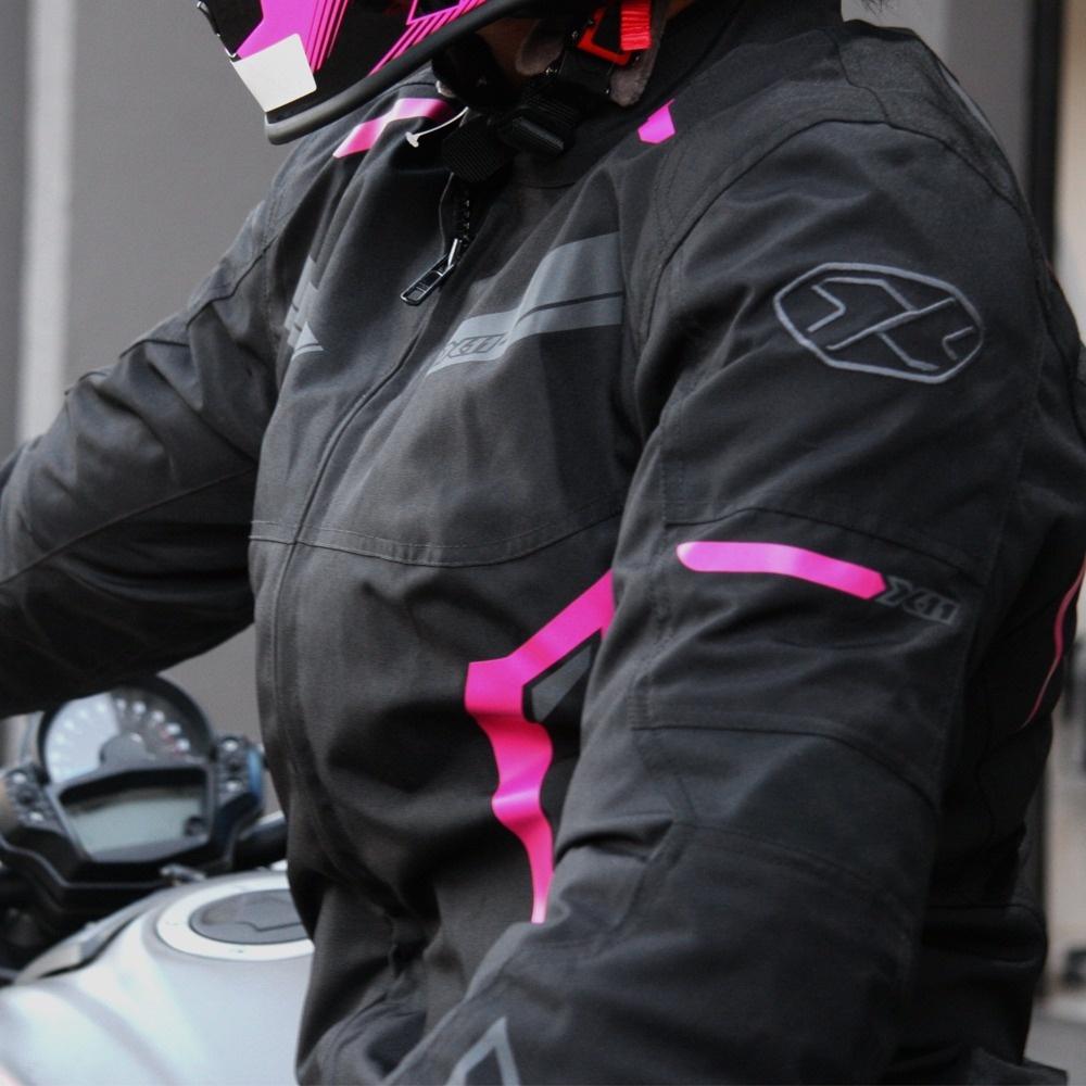 Jaqueta Feminina X11 One Sport Impermeavel Protecao Moto