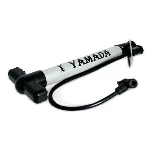 Bomba De Encher Pneu De Bike Yamada Alumínio 30cm De Chão