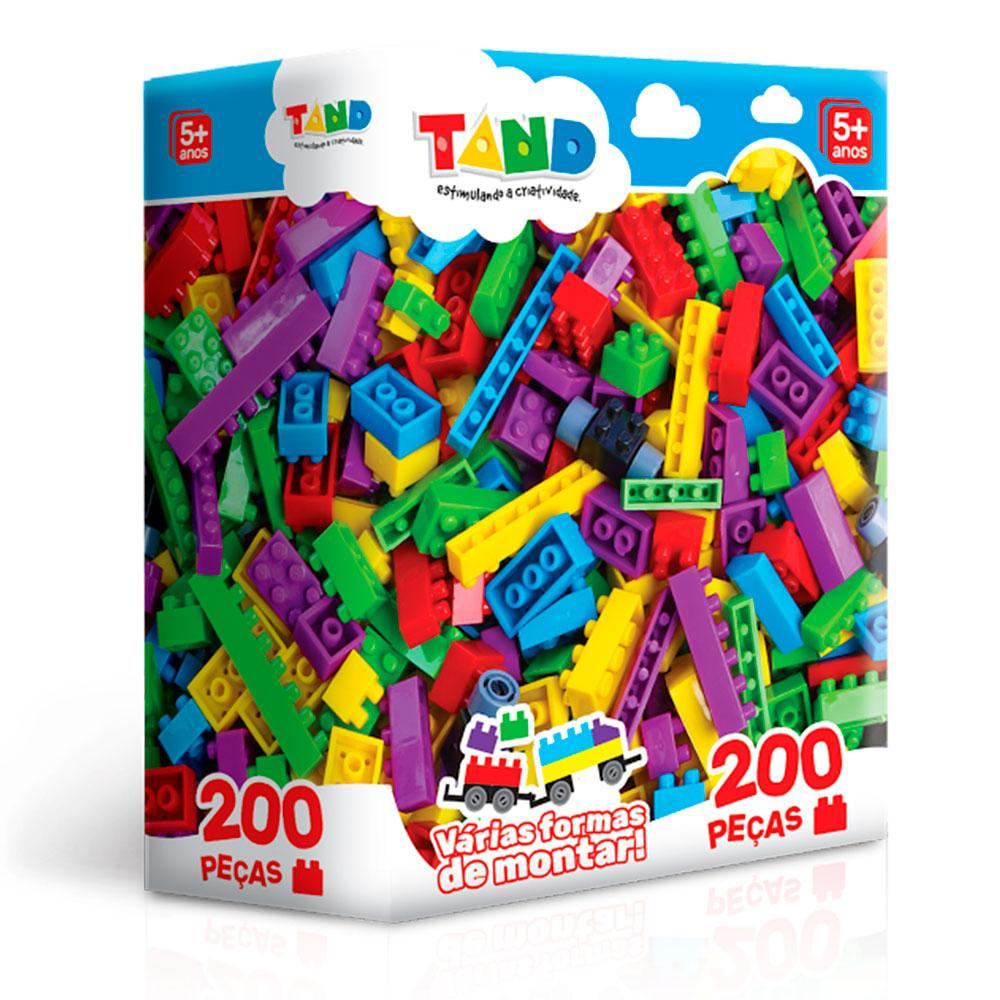 Blocos De Montar Tand 200 Peças - Toyster