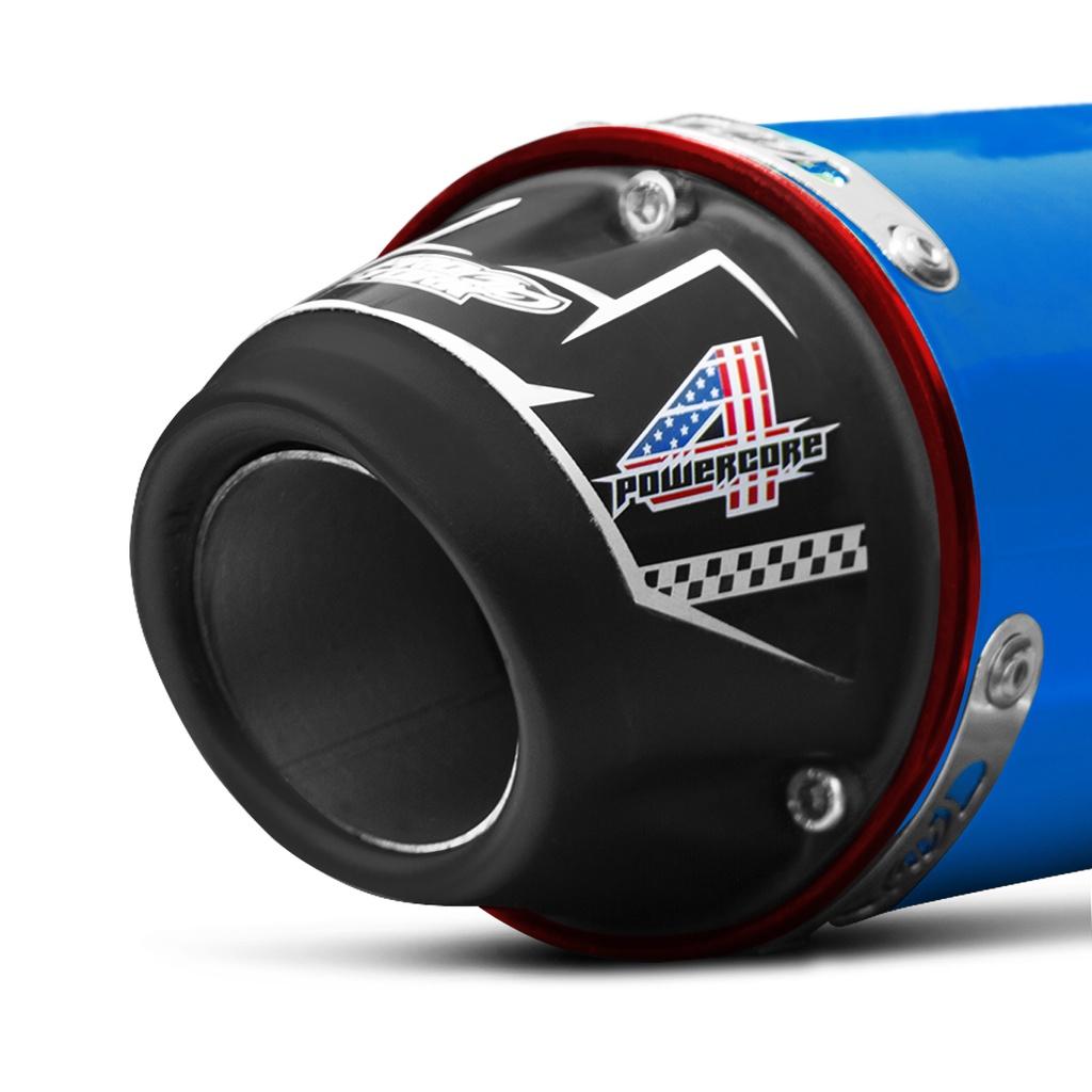 Ponteira Escape PRO Tork Powercore 4 Dupla Para Moto Xt 660 2005 A
