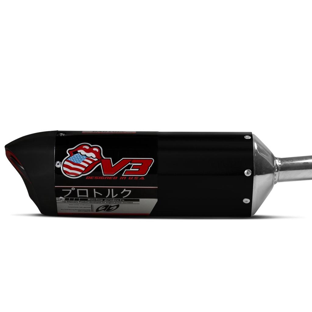 Ponteira Escapamento Escape PRO Tork V3 Para Moto Nx 200 Nx 150/Xr 200/Xlr 125