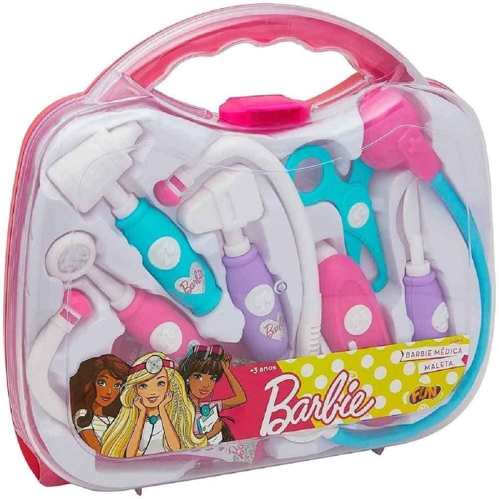 Barbie Kit Infantil Maleta Médica F0011-9 Fun