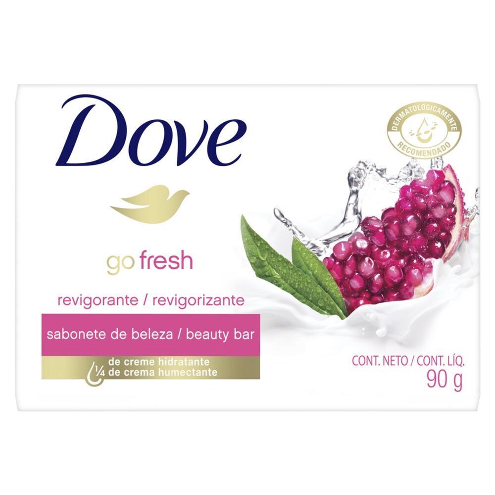 Sabonete Em Barra Dove Go Fresh Revigorante Romã E Verbena 90g