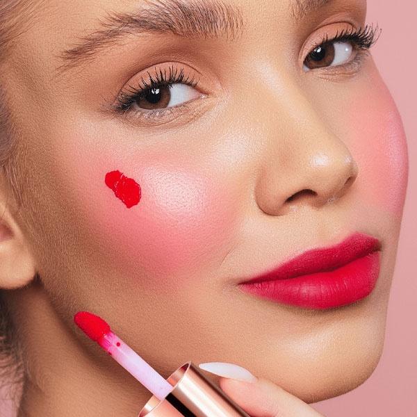 Batom E Blush 2 Em 1 Bruna Tavares Bt Plush