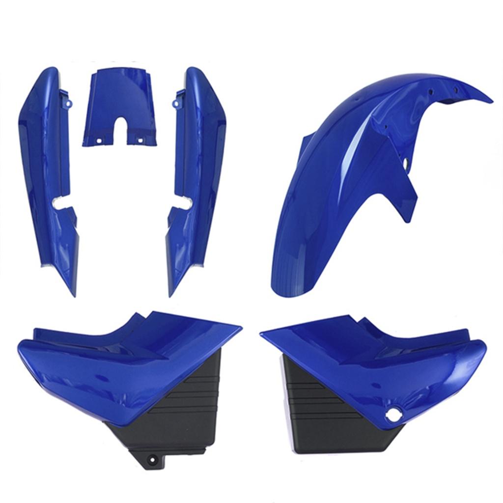 Kit Carenagem 3 Peças Plásticas Para Moto Ybr 125 2000 2001 2002 2003 2004 2005 2006 2007