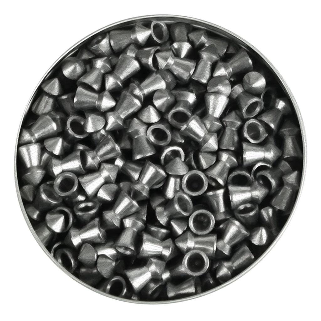 4x Chumbinho/munição 4.5mm 250un Rifle Pointed 9.72gr