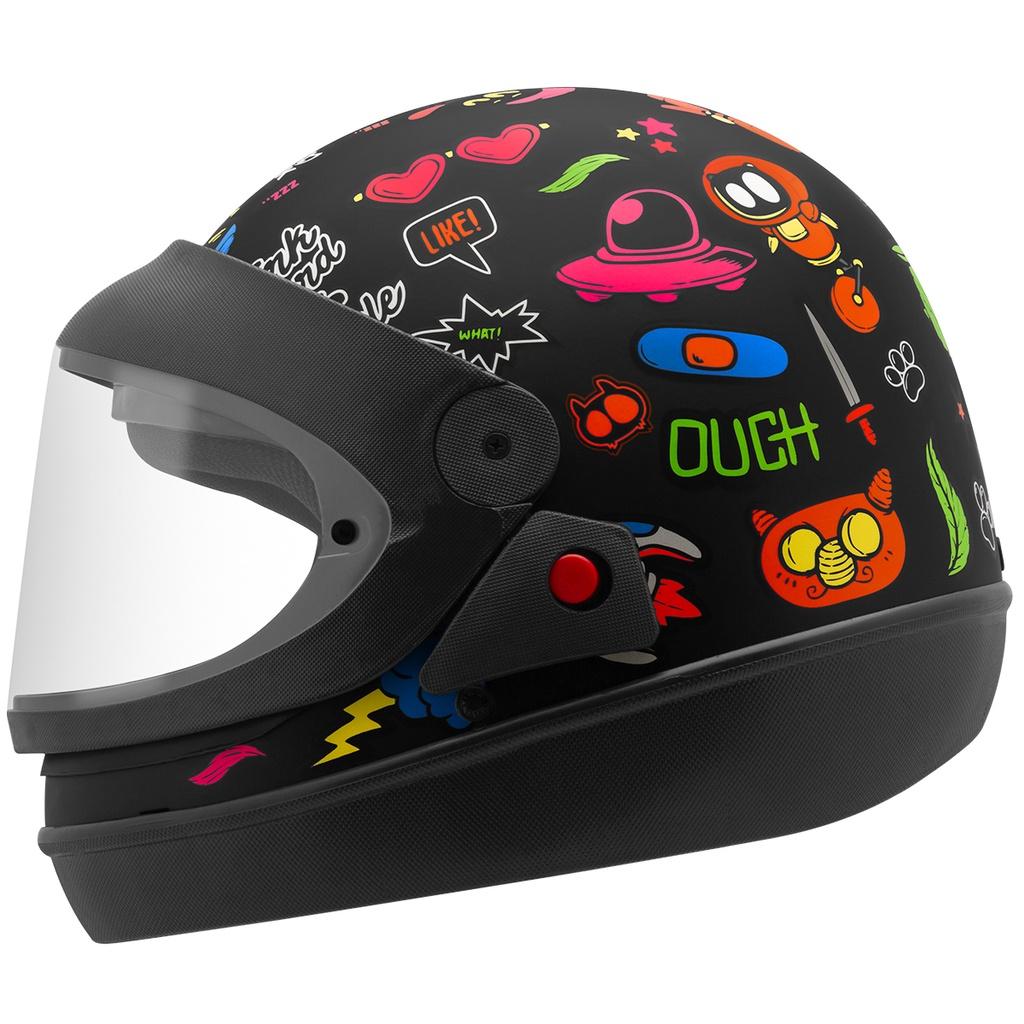 Capacete Fechado Masculino Feminino PRO Tork Sport Moto Universe Lançamento