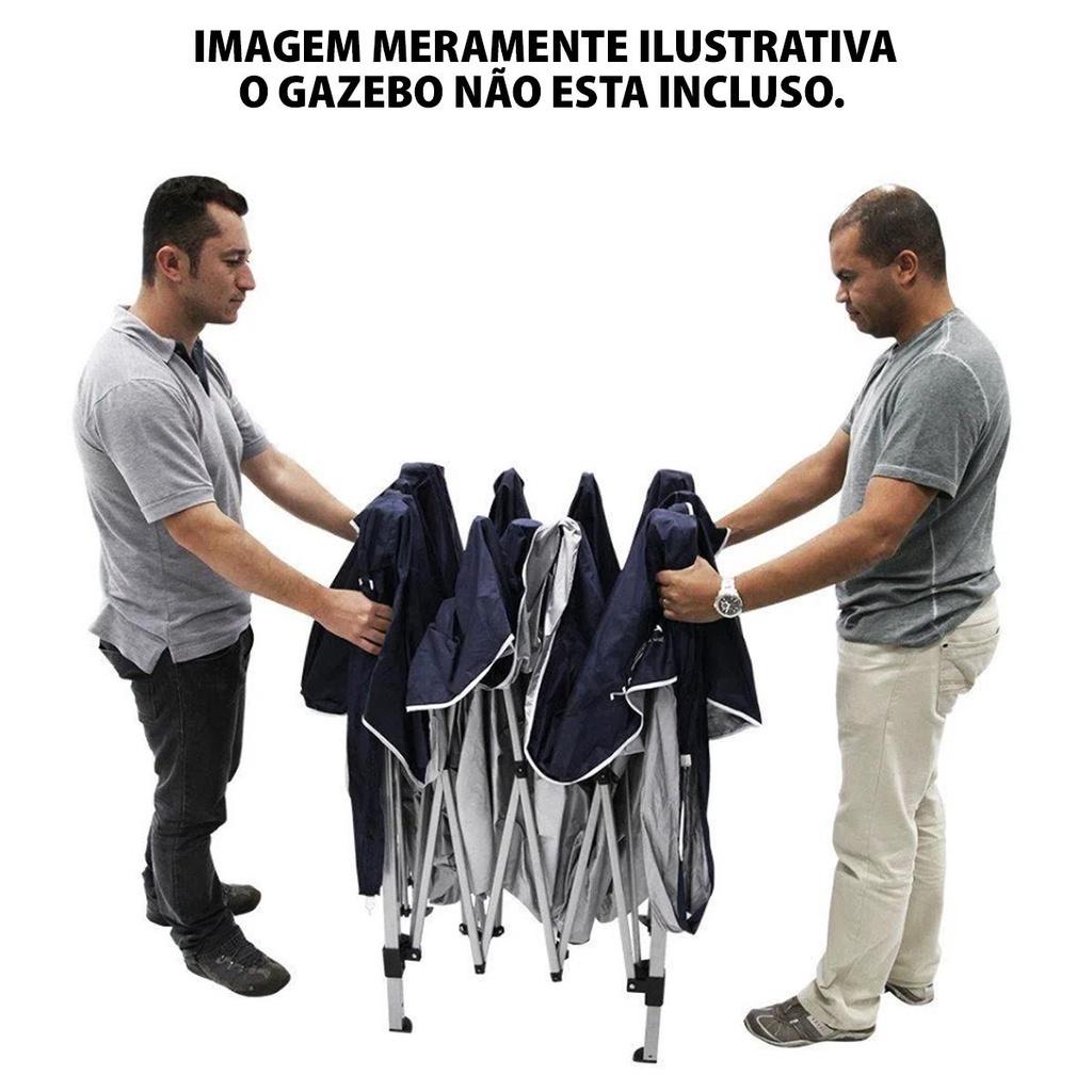 Peça De Reposição Lateral Articulada Do Gazebo Tenda Nautika Trixx 3x3m