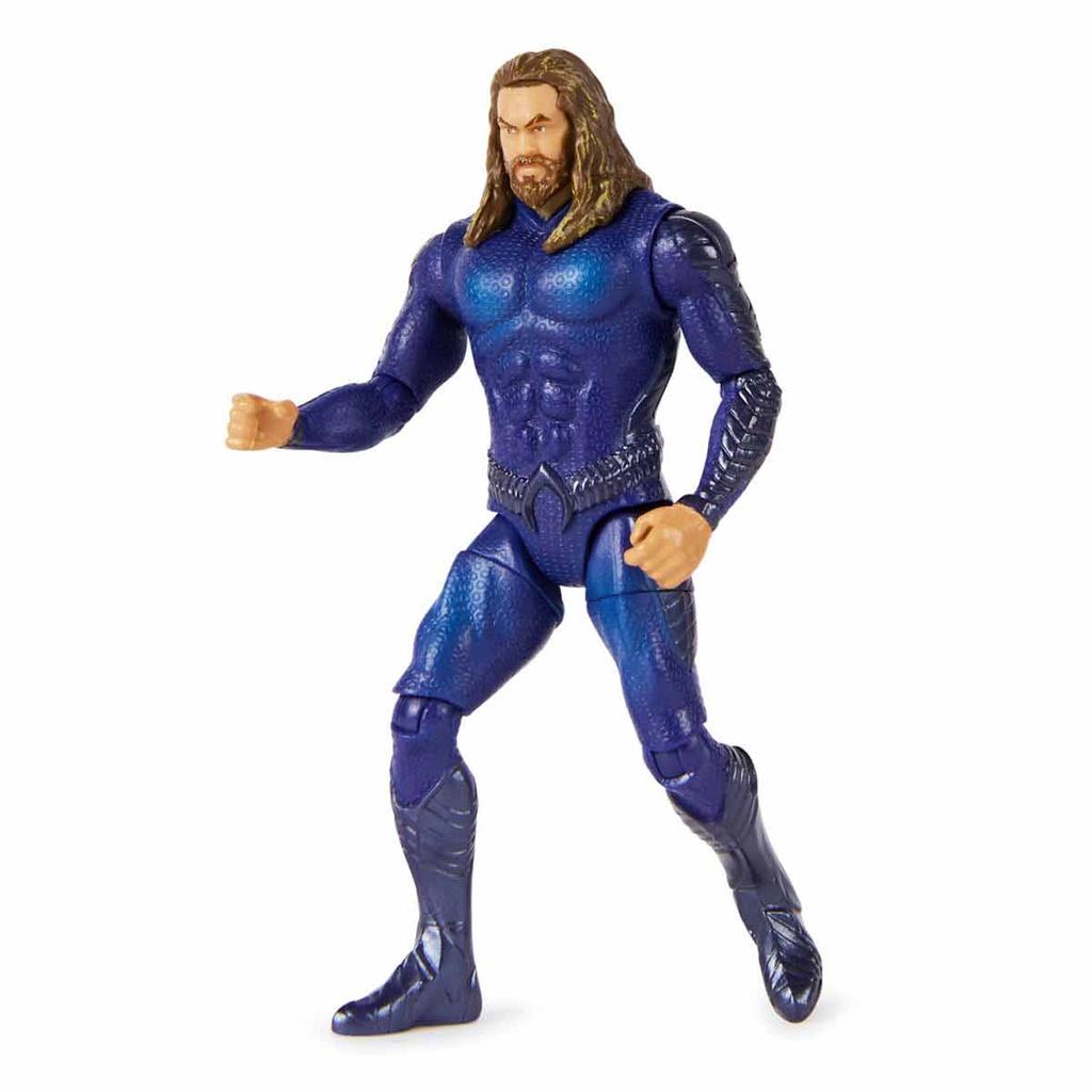 Boneco Aquaman Traje Furtivo 10cm Com Acessórios - Filme