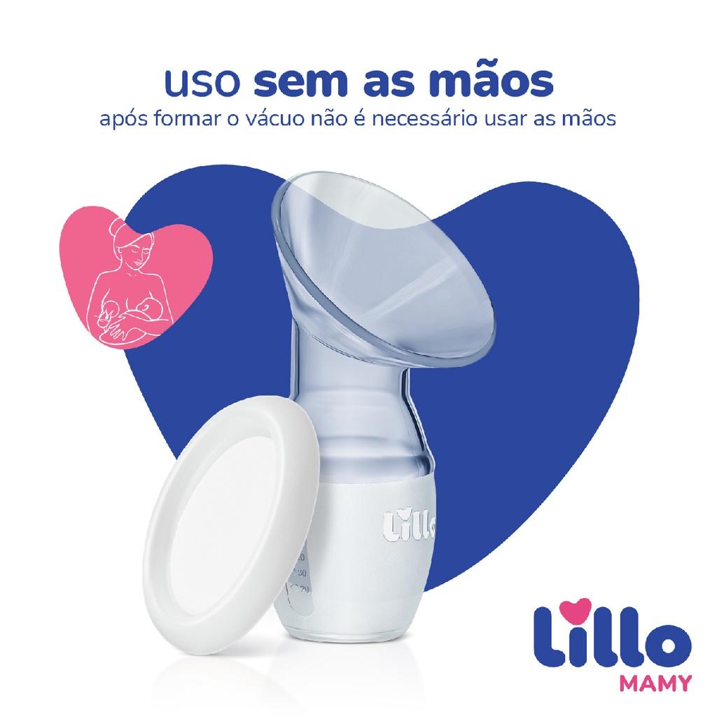 Bomba Coletora De Leite Materno Com 3 Frascos 120ml - Lillo