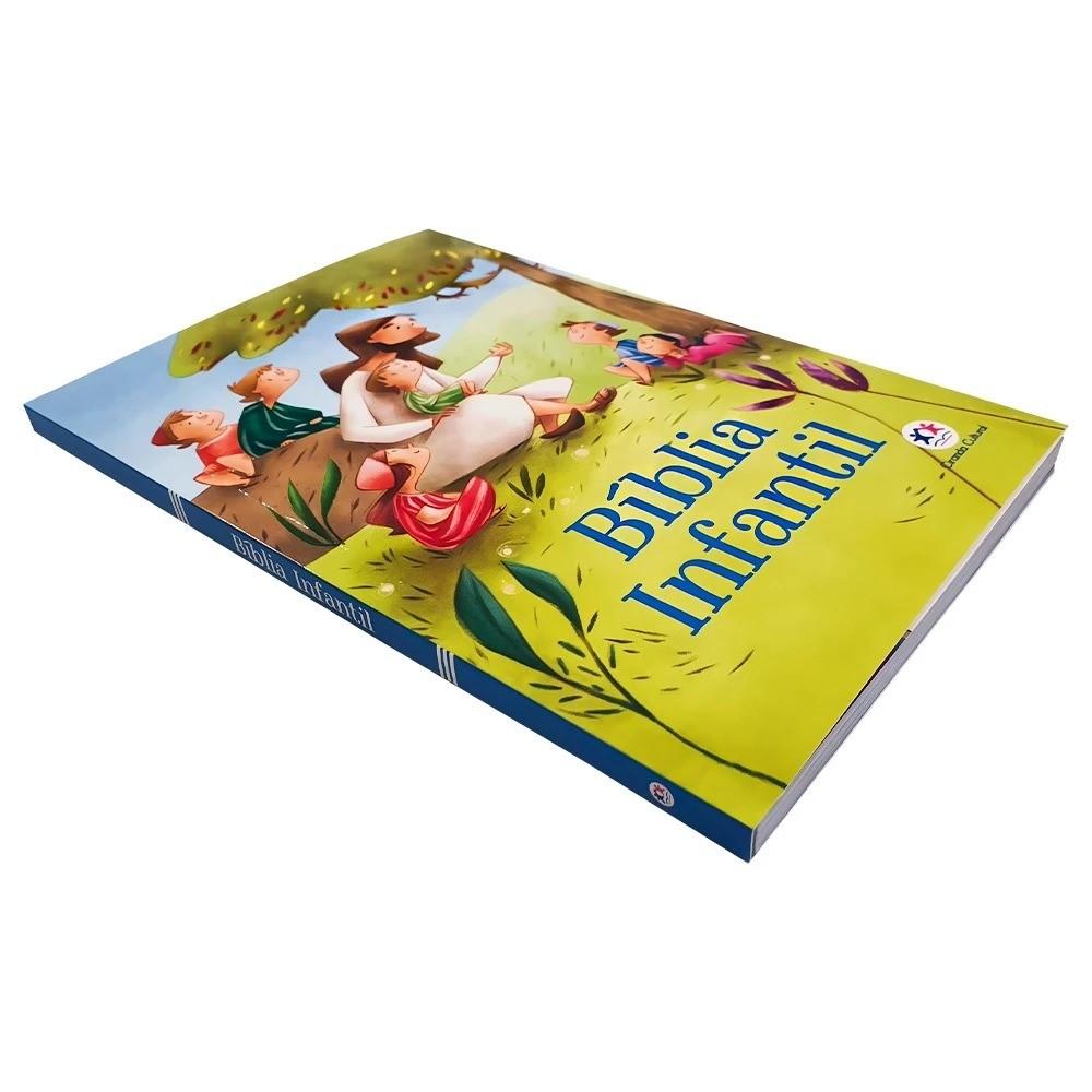 Kit Com 5 Uniidades Da Bíblia Infantil Brochura