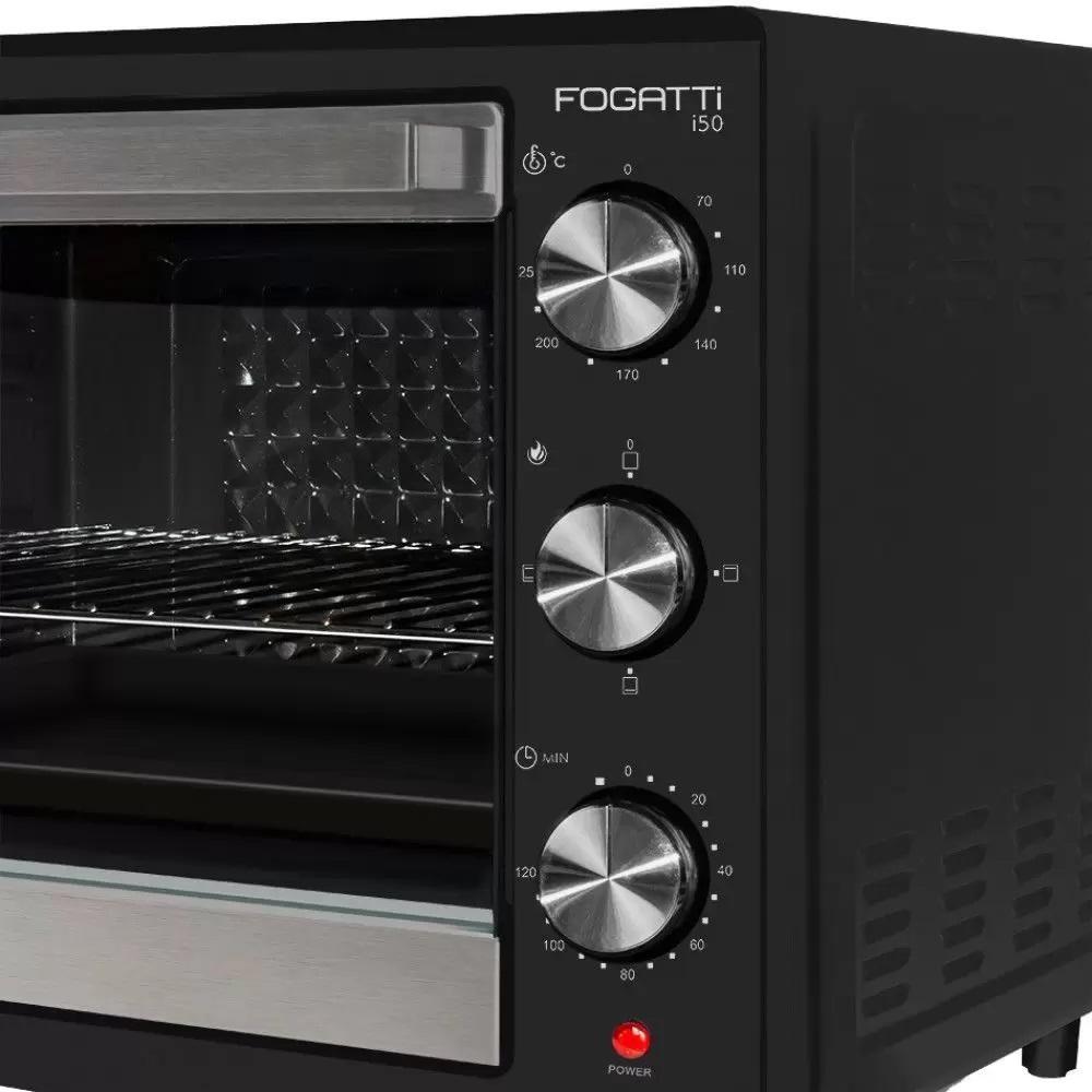 Forno Elétrico Fogatti 50 Litros Preto I50 220V