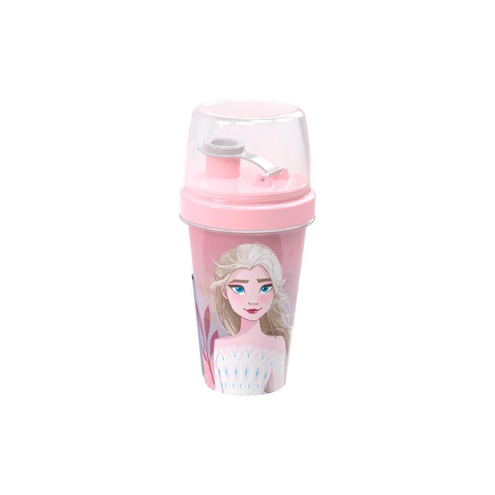 Mini Shakeira De Plástico 320ml Frozen Elsa Plasutil