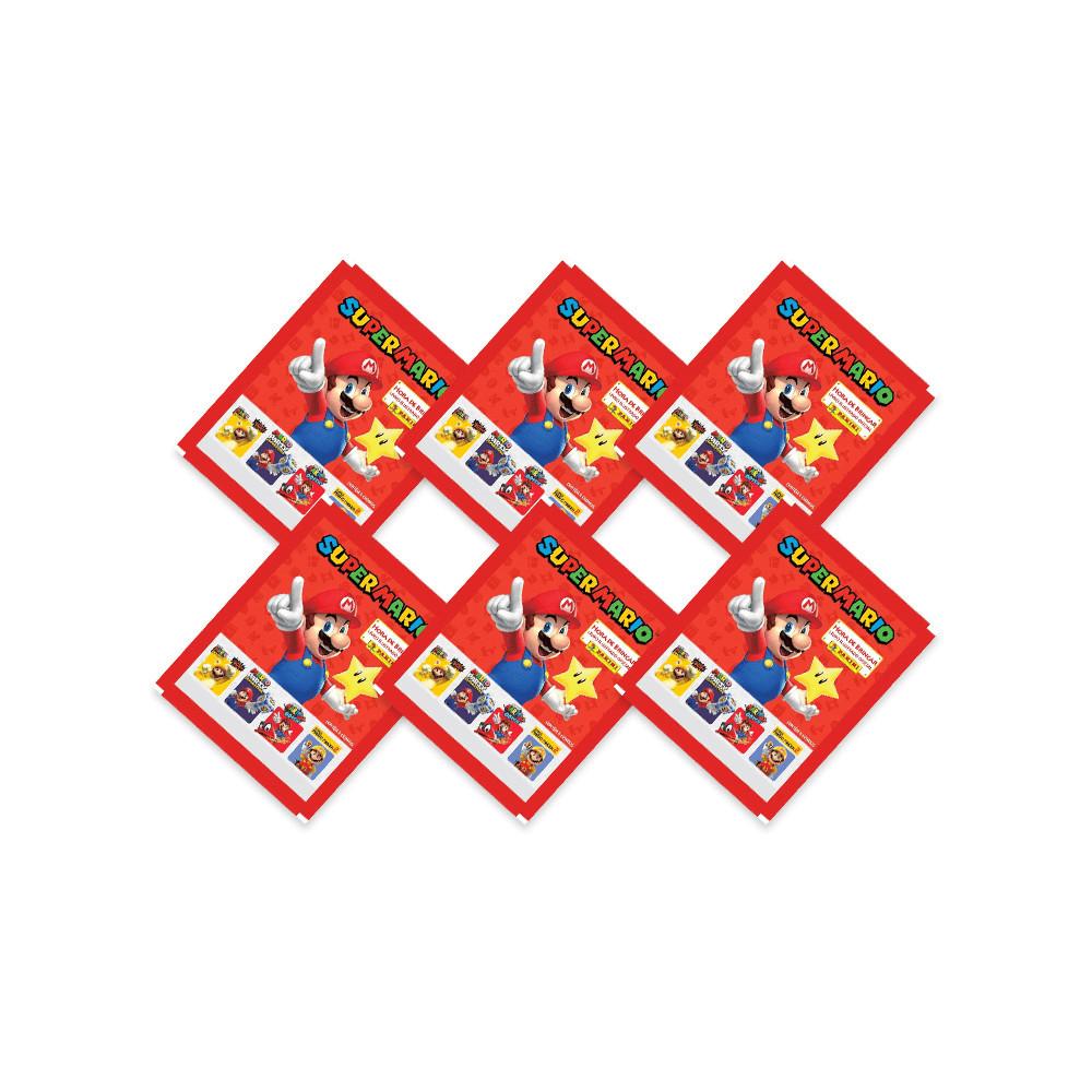 Super Mario Hora De Brincar - Contém 18 Envelopes (90 Figurinhas) - Novo