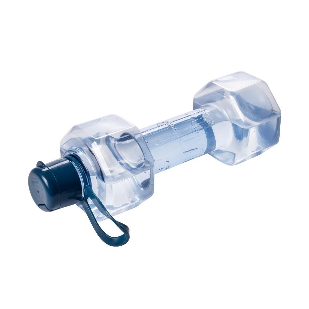 Garrafa Halter 1 L Plástico Fitness Exercício Plasútil