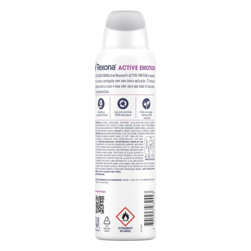 Kit 6 Und Desod Aero Rexona Feminino Active Emotion 150ml