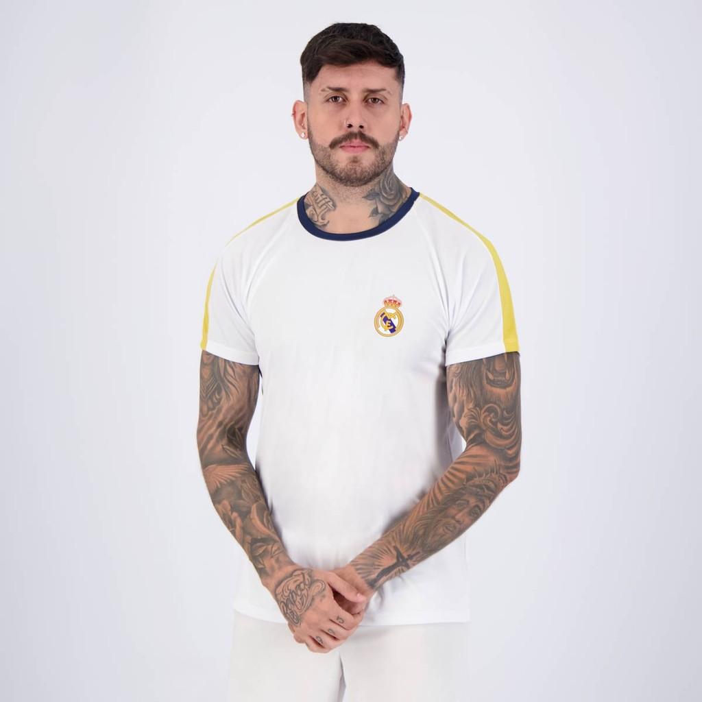 Camisa Real Madrid Dry Fit Branca