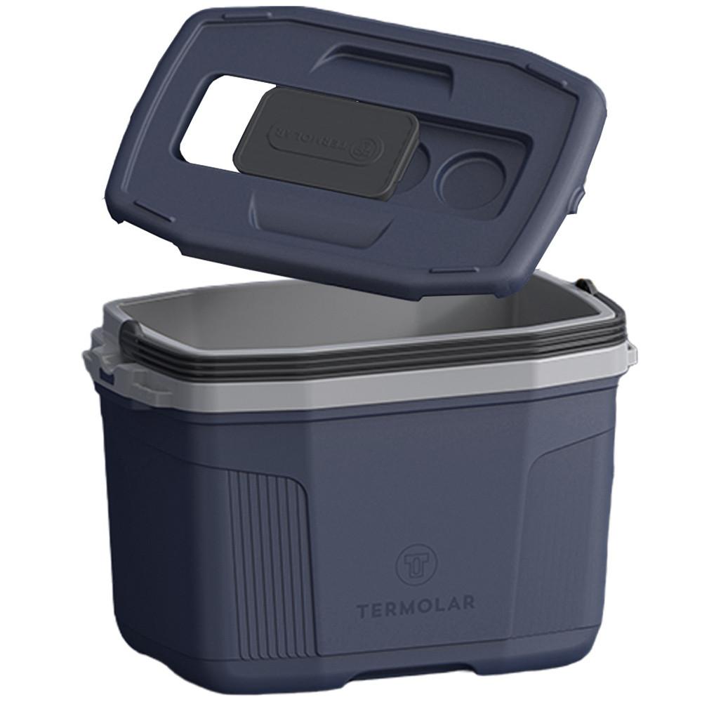 Caixa Cooler Térmico Grande 32 Litros Cabe Até 45 Latas Para Praia Camping Pesca Termolar