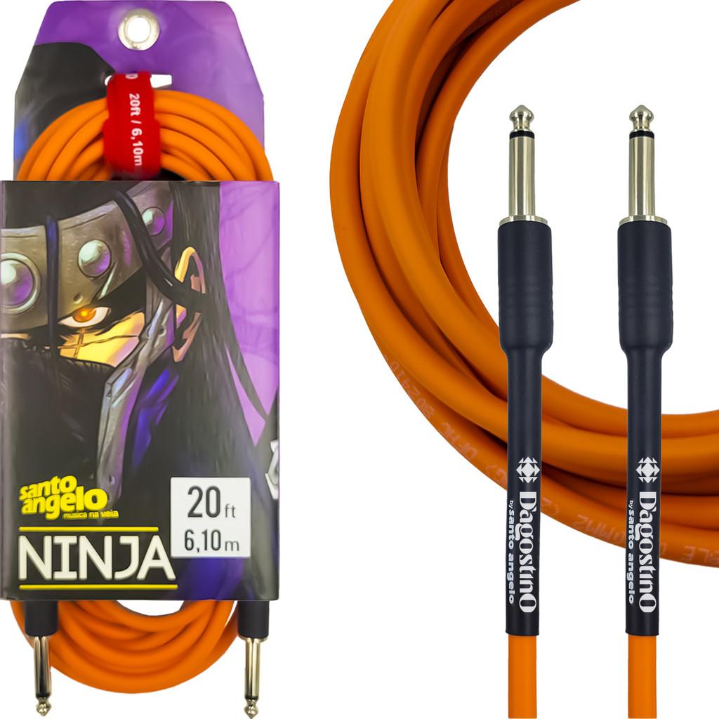 Cabo Santo Angelo Ninja Laranja D Agostino 6 Metros P10 Reto