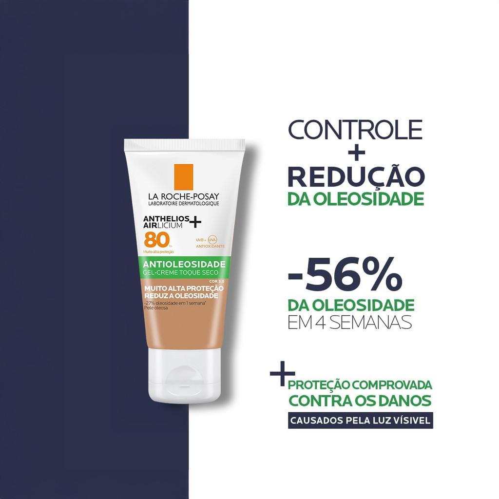 La Roche-posay Anthelios Airlicium Fps80 Cor 3.0 - Protetor Solar Com Cor 40g